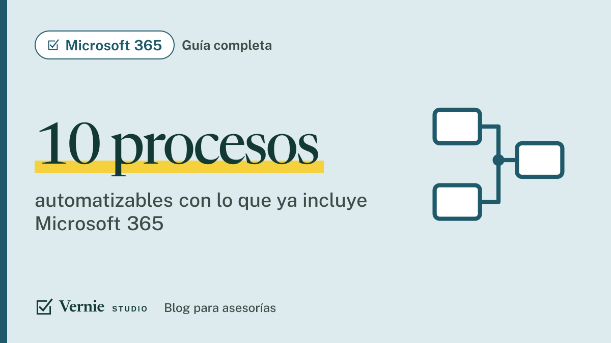 Portada del artículo: Cómo automatizar una asesoría con Microsoft 365: guía completa