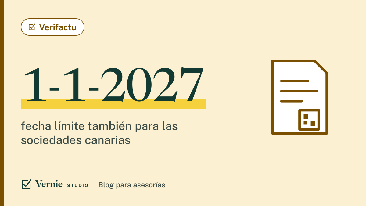 Portada del artículo: Verifactu en Canarias: sí aplica con IGIC, y estos son los matices que cambian la fecha y la obligación