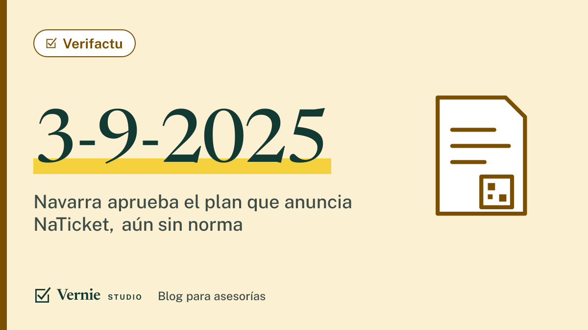 Portada del artículo: Verifactu, TicketBAI y NaTicket: qué sistema le toca a cada cliente según su domicilio fiscal